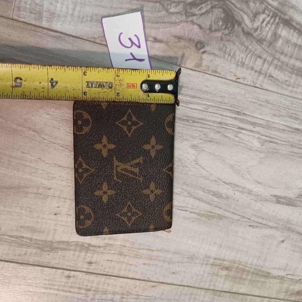 Louis Vuitton Card case Pass case Business card holder Unisex Monogram - Picture 8 of 9